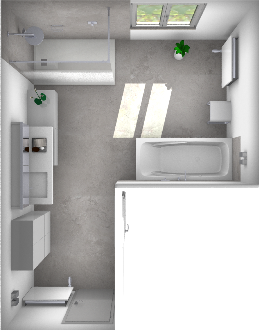 Slagschip helpen Bedreven 3D design of the bathroom of your dreams | Versani
